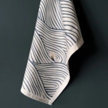 Wild Swimming Teatowel - Made in the UK